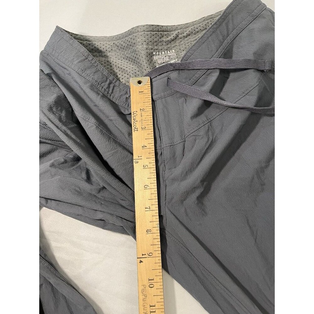 Mountain Hardwear Women's Gray Lightweight Drawstring Pants - Picture 3 of 6